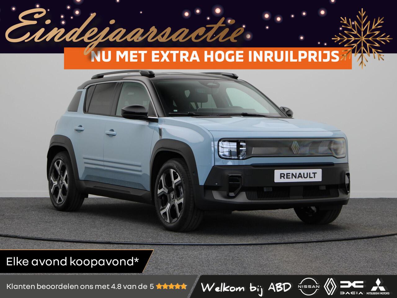 Renault 4 comfort range techno 52 kWh | Active driver assist | Stoel- en stuurverwarming | Blind spot warning |