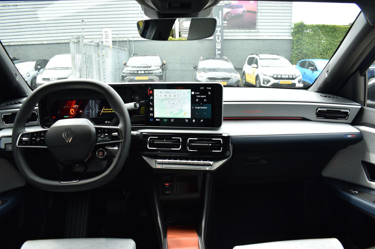 Renault 5 Roland-Garros | Achteruitrijcamera | Elektrisch verwarmbare voorstoelen | ISOFIX-bevestigingssysteem voor kinderzitjes op passagiersstoel en op de twee buitenste zitplaatsen achter