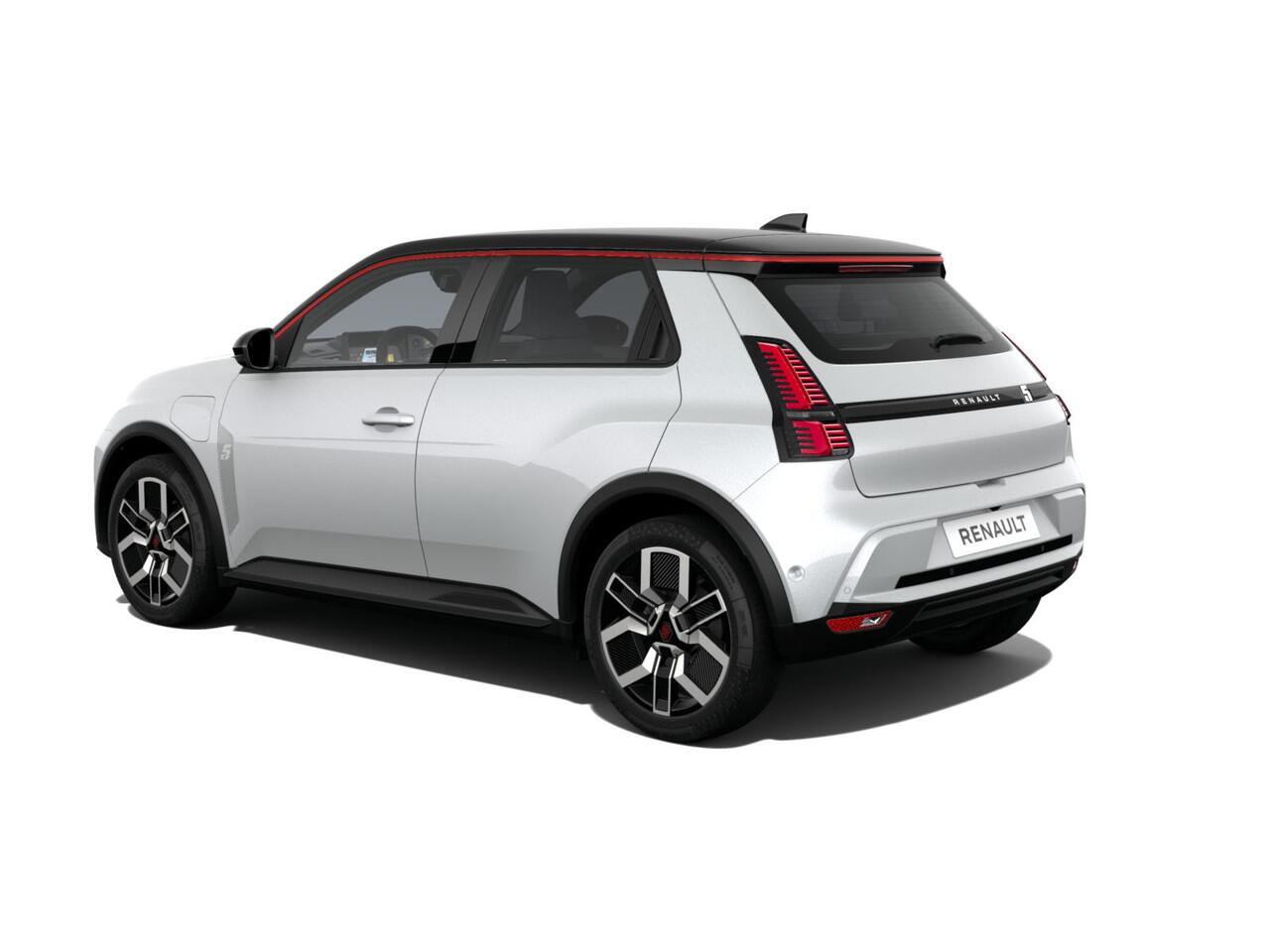 Renault 5 Techno | Achteruitrijcamera | ISOFIX-bevestigingssysteem voor kinderzitjes op passagiersstoel en op de twee buitenste zitplaatsen achter | LED-dagrijverlichting met specifiek vormgegeven lichtsignatuur