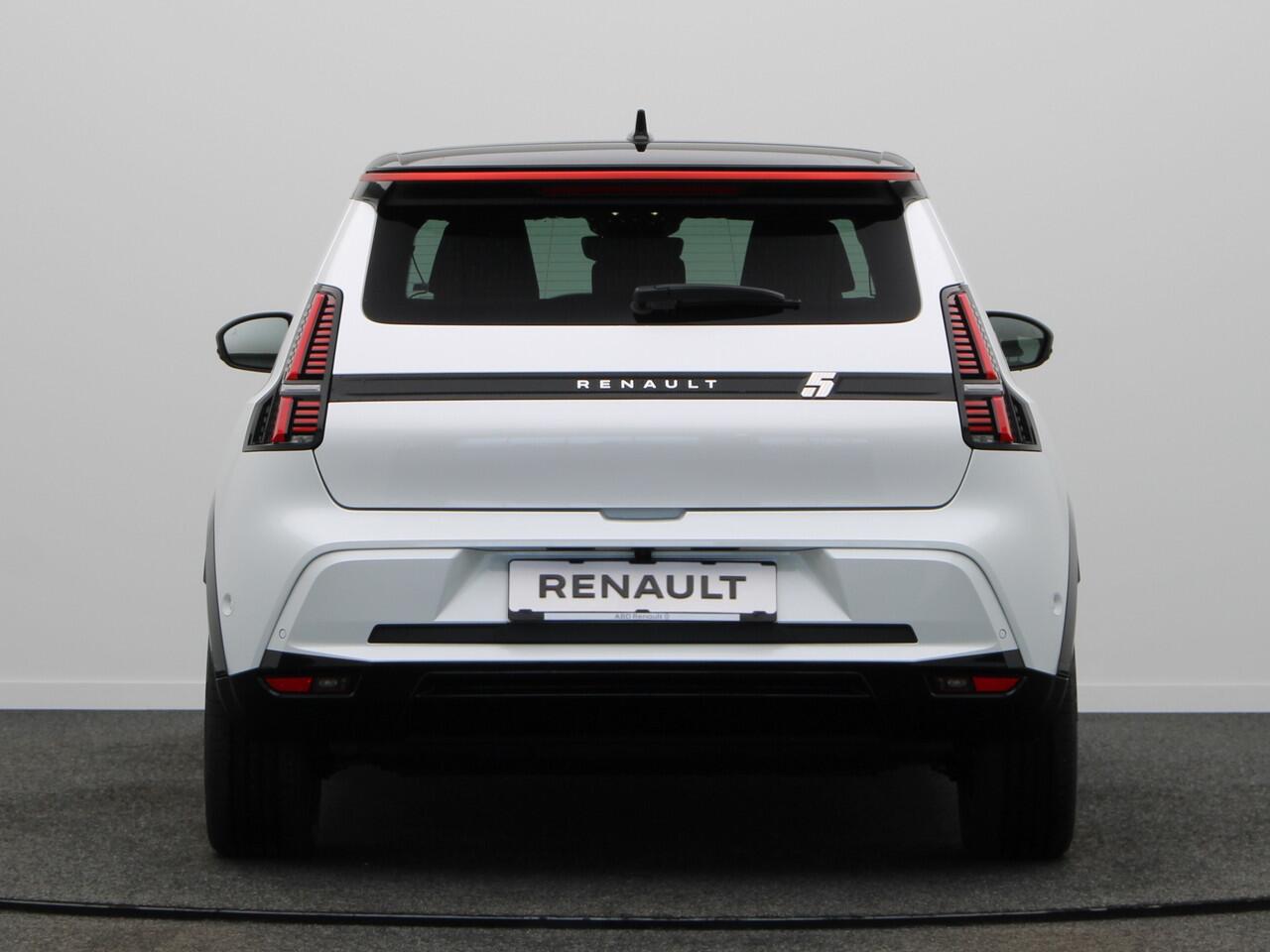 Renault 5 Iconic cinq Comfort range | Achteruitrijcamera | Elektrisch verwarmbare voorstoelen | ISOFIX-bevestigingssysteem voor kinderzitjes op passagiersstoel en op de twee buitenste zitplaatsen achter