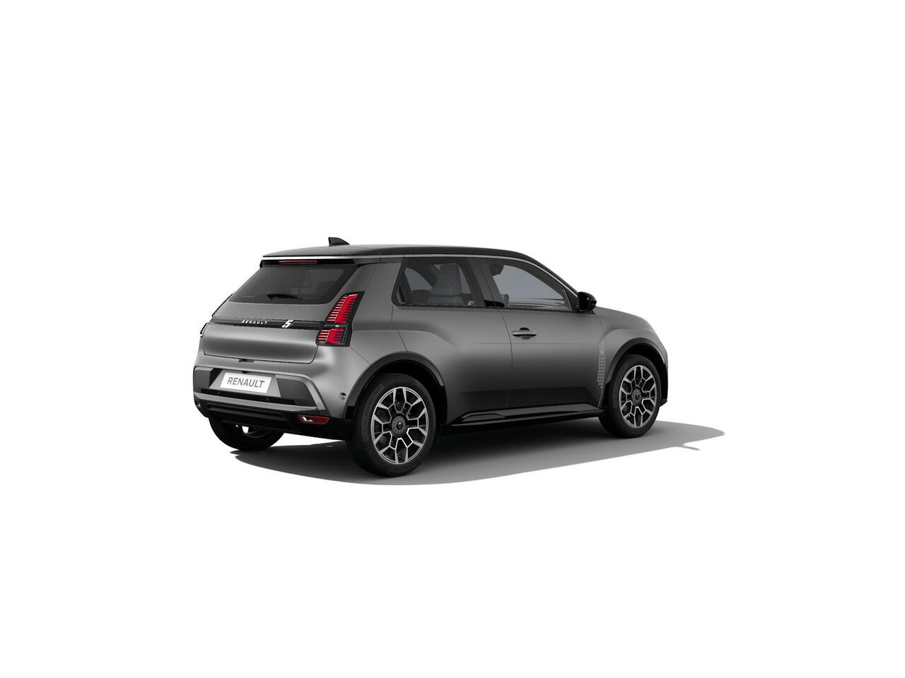 Renault 5 Roland-Garros | Achteruitrijcamera | Elektrisch verwarmbare voorstoelen | ISOFIX-bevestigingssysteem voor kinderzitjes op passagiersstoel en op de twee buitenste zitplaatsen achter