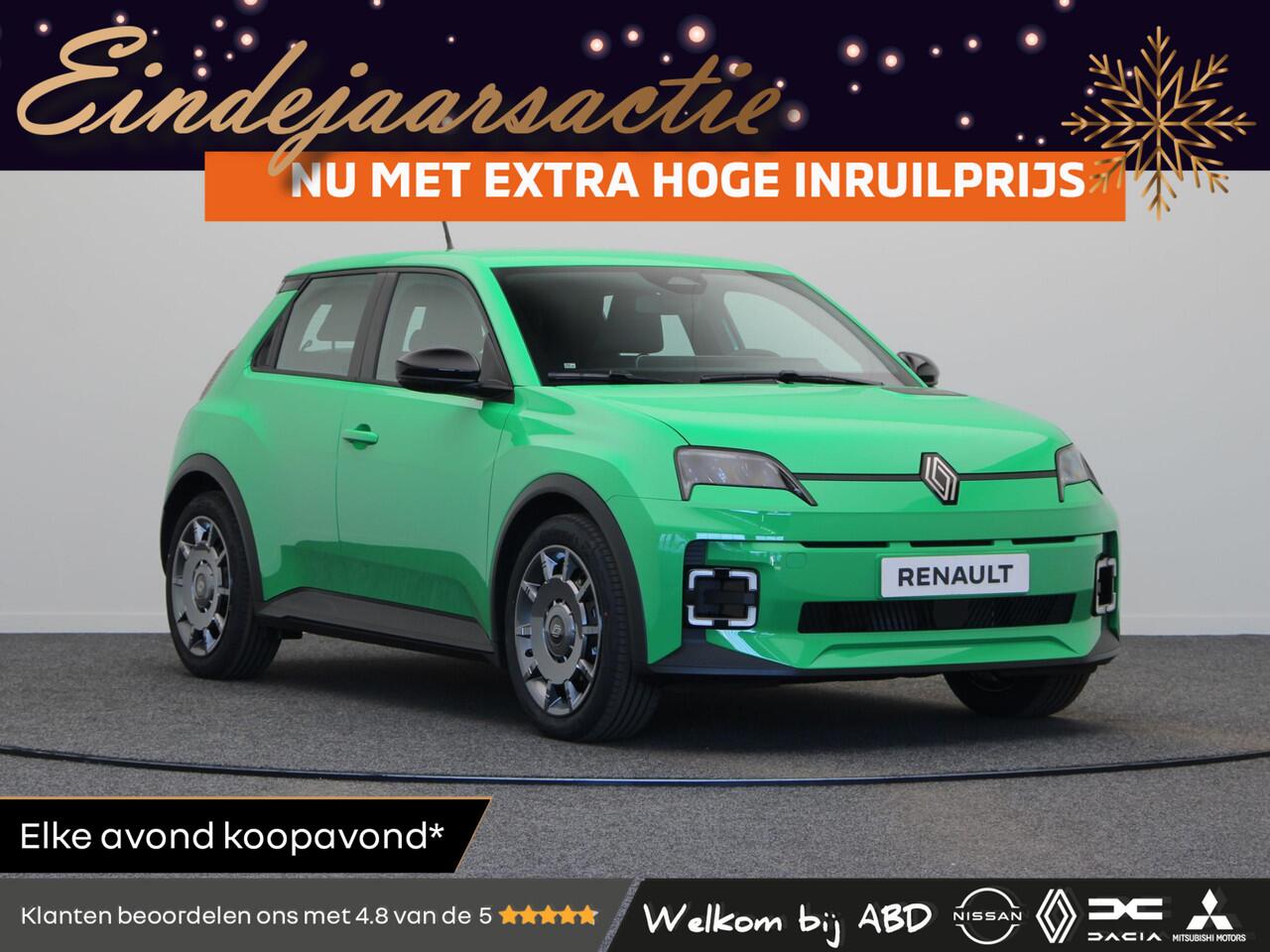 Renault 5 urban range FIVE 40 kWh | Parkeersensoren achter | Airco | Apple carplay / Android auto |