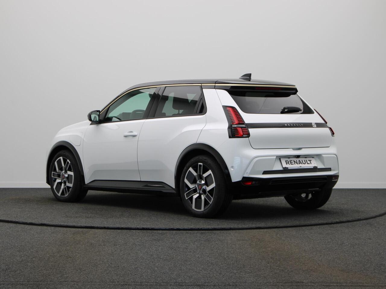 Renault 5 Techno Comfort range | Achteruitrijcamera | ISOFIX-bevestigingssysteem voor kinderzitjes op passagiersstoel en op de twee buitenste zitplaatsen achter | LED-dagrijverlichting met specifiek vormgegeven lichtsignatuur