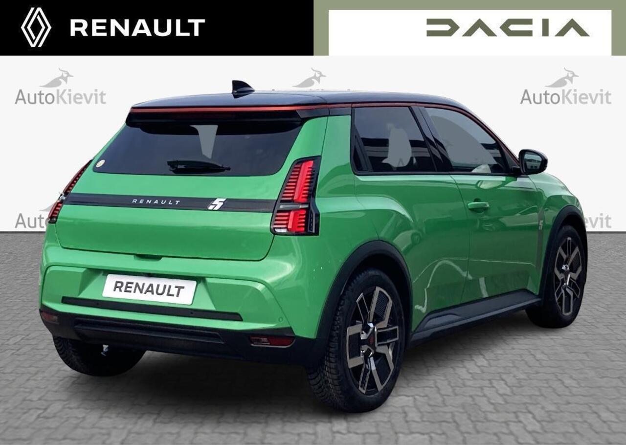 Renault 5 comfort range techno 52 kWh - 5 JAAR GARANTIE / two-tone kleurstelling - rouge - all weather banden