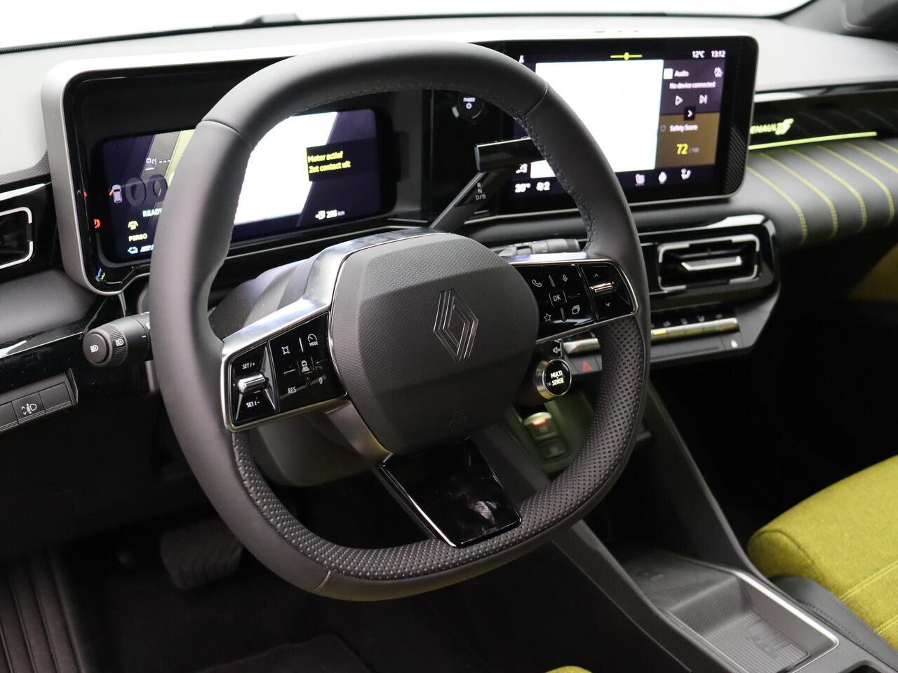 Renault 5 Iconic cinq Comfort range | Achteruitrijcamera | Elektrisch verwarmbare voorstoelen | ISOFIX-bevestigingssysteem voor kinderzitjes op passagiersstoel en op de twee buitenste zitplaatsen achter