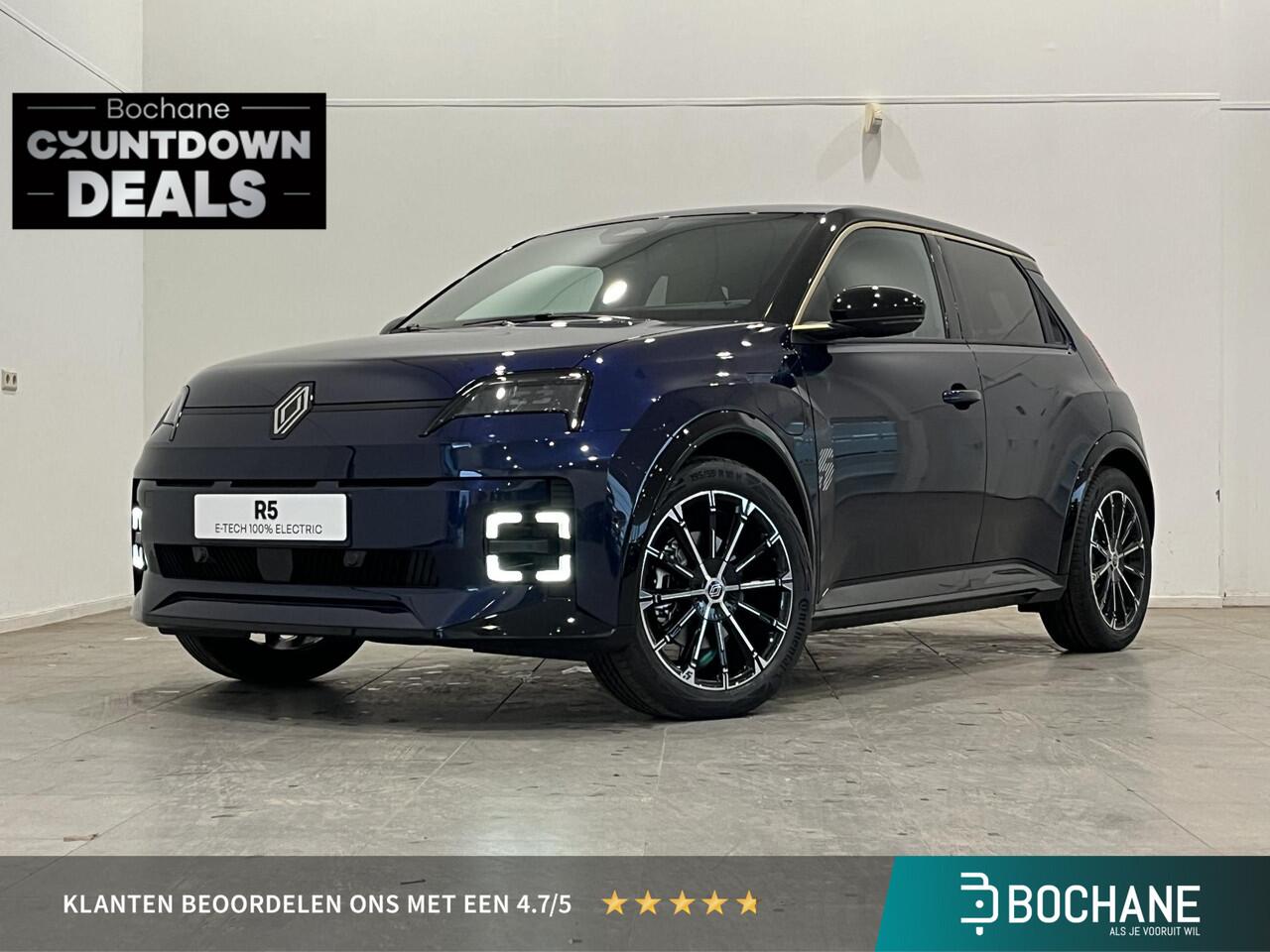 Renault 5 Urban Range Iconic Cinq 52 kWh | Harman Kardon | Pack Safety & Advanced Driving Assist | Adapter V2L, energie naar extern apparaat | Van: ¤36.859,- nu rijklaar voor: ¤ 35.359,-