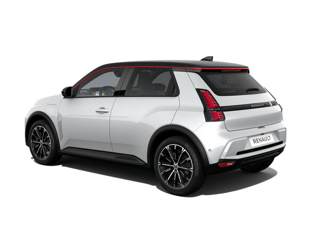 Renault 5 Techno | Achteruitrijcamera | ISOFIX-bevestigingssysteem voor kinderzitjes op passagiersstoel en op de twee buitenste zitplaatsen achter | LED-dagrijverlichting met specifiek vormgegeven lichtsignatuur