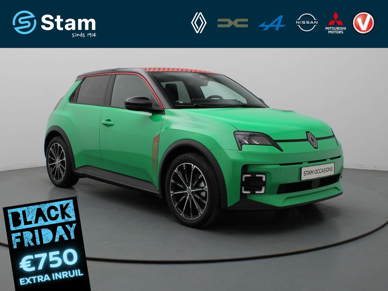 Renault 5 150pk comfort range iconic cinq 52 kWh Automaat Harman Kardon | Camera | Adapt. Cruise | Parkeersens. achter | Stoel-/stuurverw.