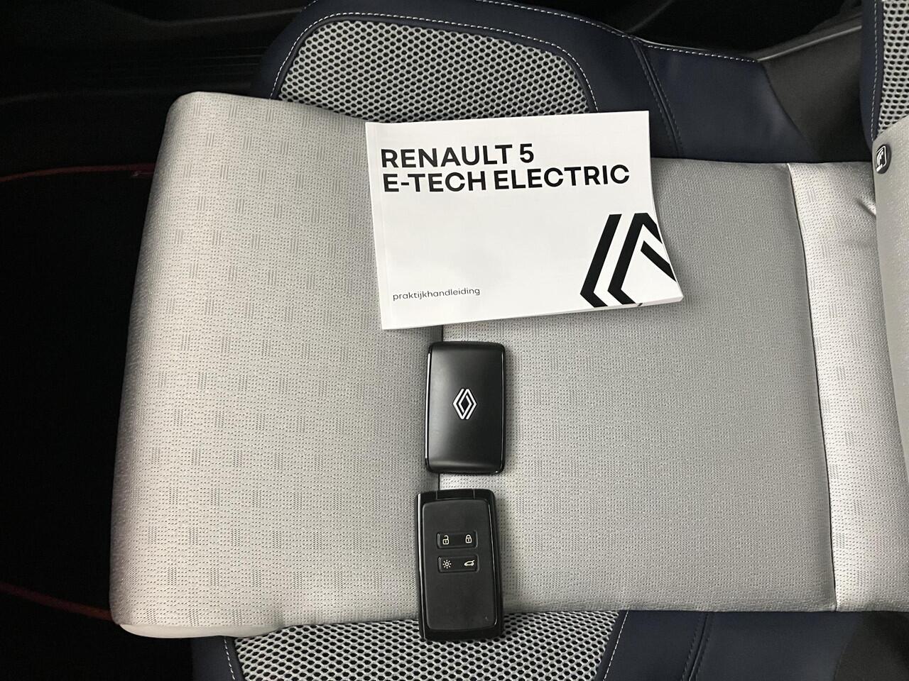 Renault 5 comfort range Roland-Garros 52 kWh / ¤1.300,- Orderpremie / Google Maps Navigatie / Stoel- en Stuurverwarming / Camera / Multi-Sense /