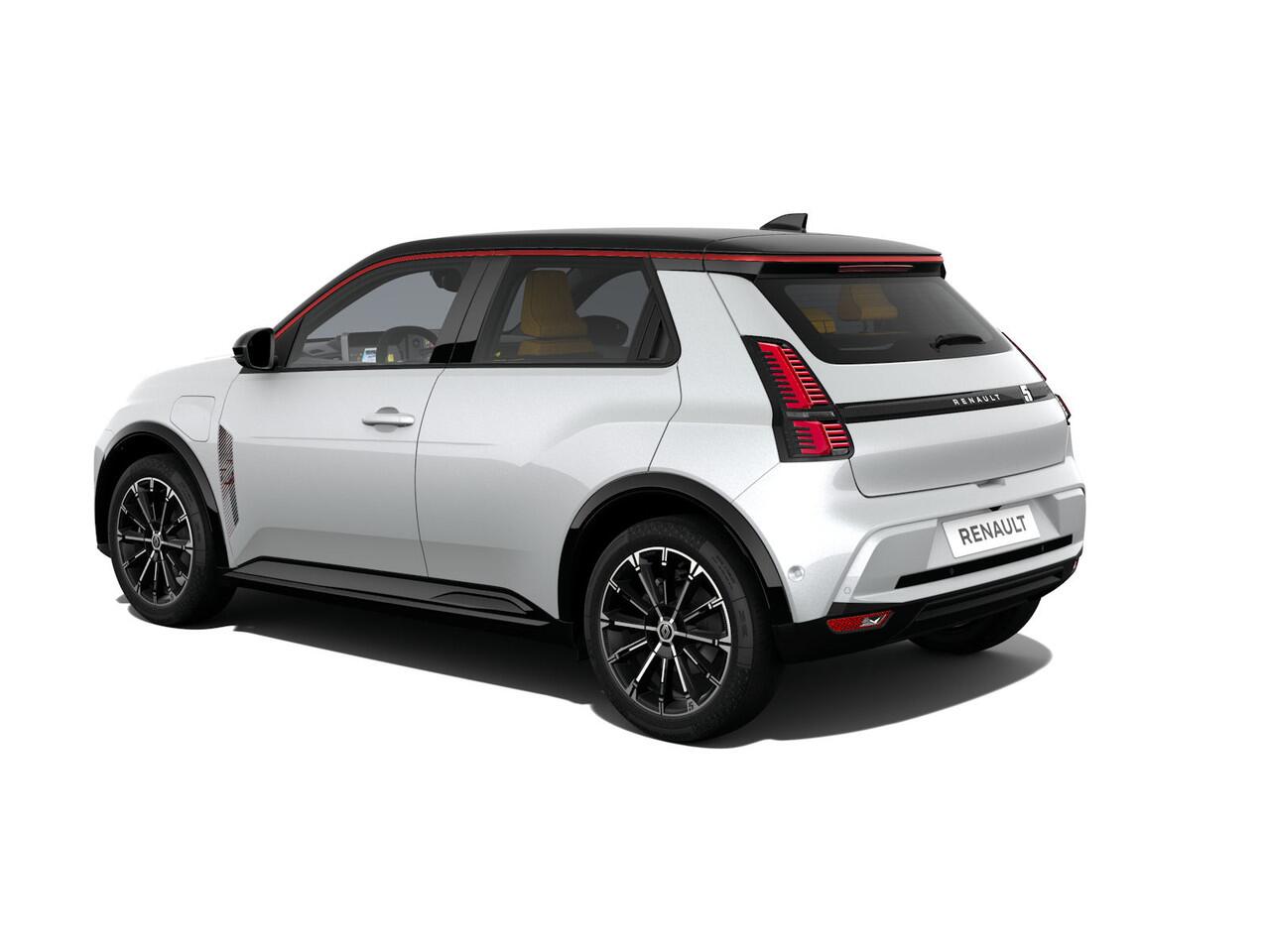 Renault 5 Iconic cinq | Achteruitrijcamera | Elektrisch verwarmbare voorstoelen | ISOFIX-bevestigingssysteem voor kinderzitjes op passagiersstoel en op de twee buitenste zitplaatsen achter