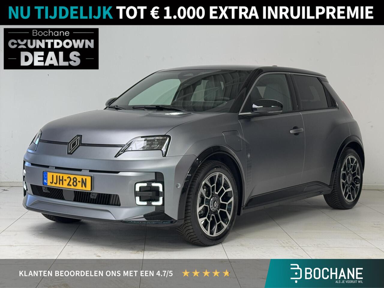 Renault 5 comfort range Roland-Garros 52 kWh | Navigatie | Camera | Harman/Kardon | Cruise control adaptief | Stoel + Stuurverwarming | All Season |