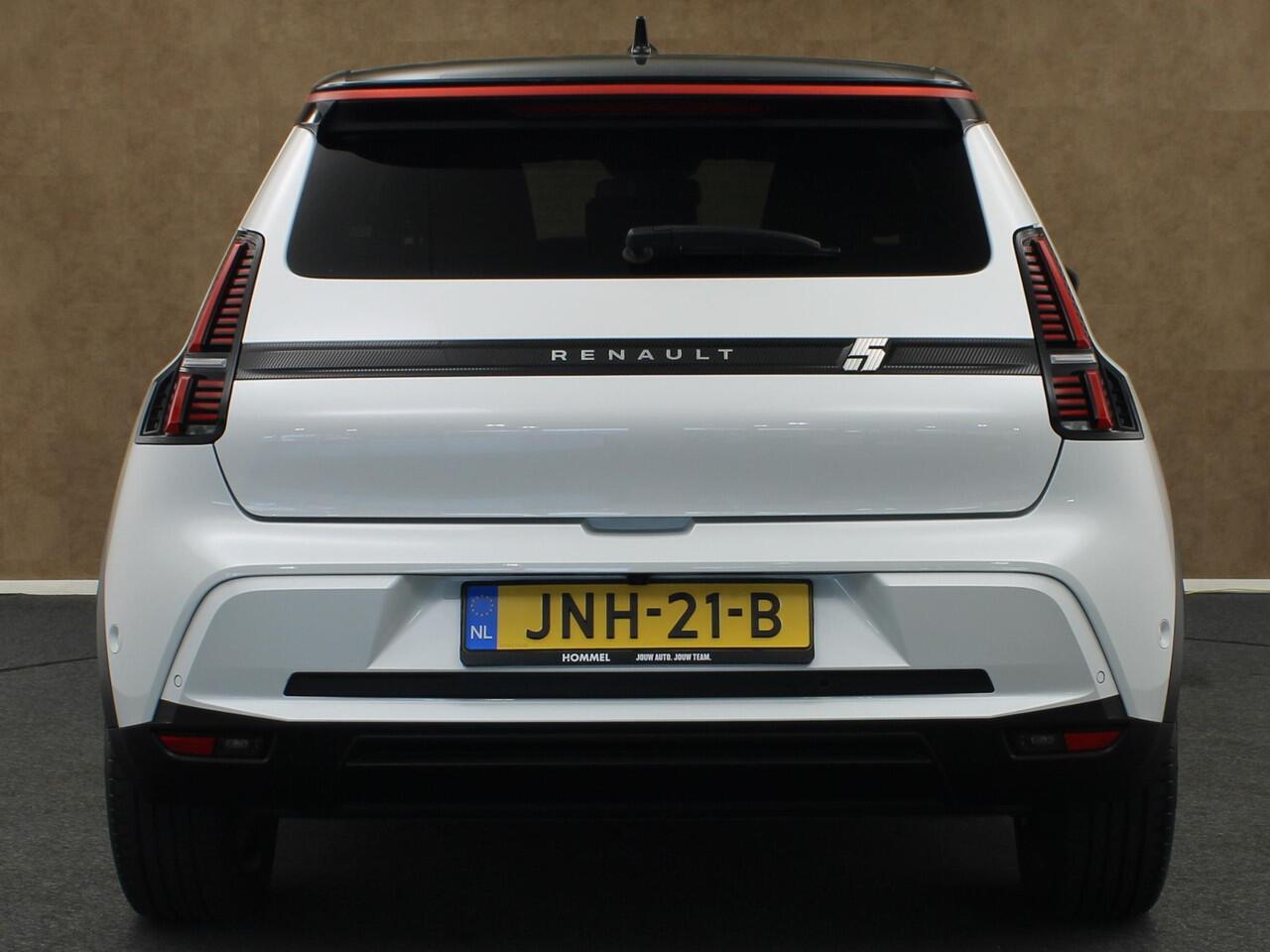 Renault 5 comfort range techno 52 kWh - SOH 99.8%!! - 3 FASE LADEN - AUTO VAN HET JAAR 2025 - DYNAMISCH RIJGEDRAG - PARKEERSENSOREN VOOR EN ACHTER - APPLE CARPLAY/ANDROID AUTO - NAVIGATIE - HARMAN/KARDON GELUIDSINSTALLATIE