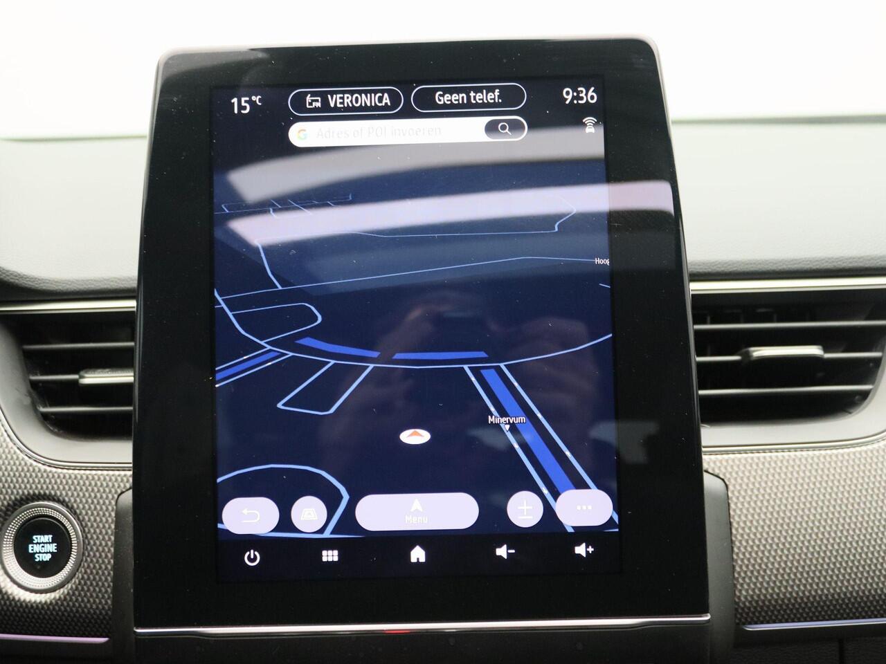 Renault Arkana E-Tech full hybrid 145 Techno | Automaat | EASY LINK navigatiesysteem met Apple CarPlay & Android Auto | Cruise Control | Parkeersensoren v+a | Privacy Glass | Voorbumper met F1 blade in carrosseriekleur |