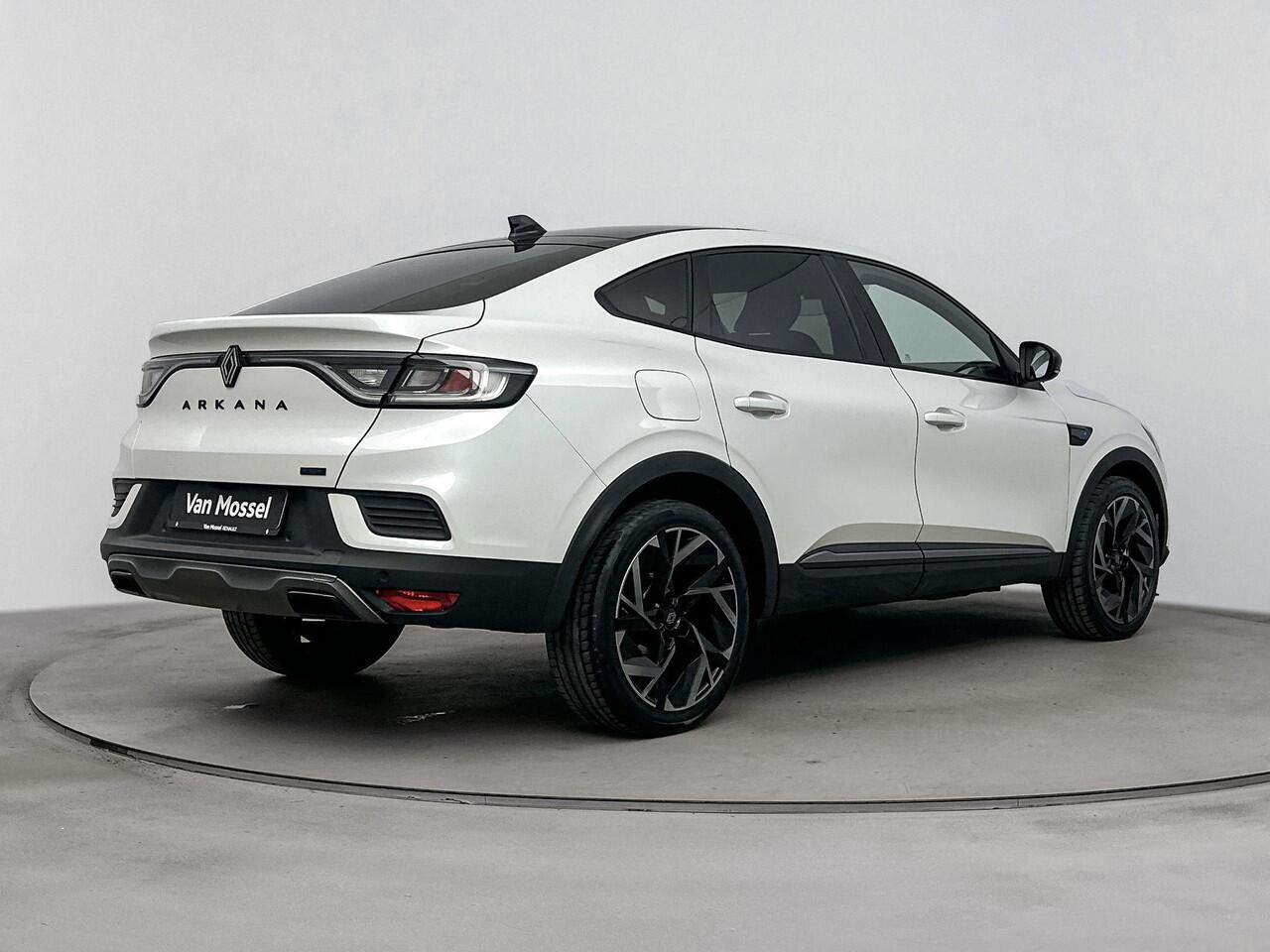 Renault Arkana 1.6 E-Tech full hybrid 145Pk esprit Alpine | Navigatie | Apple & Android Carplay | Parkeersensoren Voor & Achter | Achteruitrijcamera | Climate Control | Privacy Glass | Cruise Control | Keyless Entry | Schuif-Kanteldak |