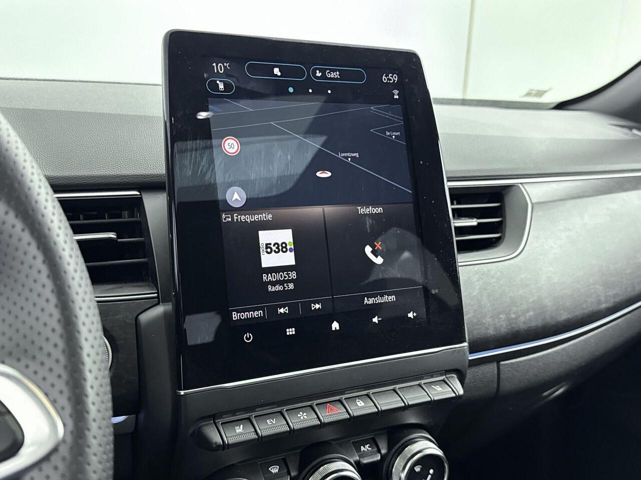 Renault Arkana 1.6 E-Tech full hybrid 145Pk esprit Alpine | Navigatie | Apple & Android Carplay | Parkeersensoren Voor & Achter | Achteruitrijcamera | Climate Control | Privacy Glass | Cruise Control | Keyless Entry | Schuif-Kanteldak |