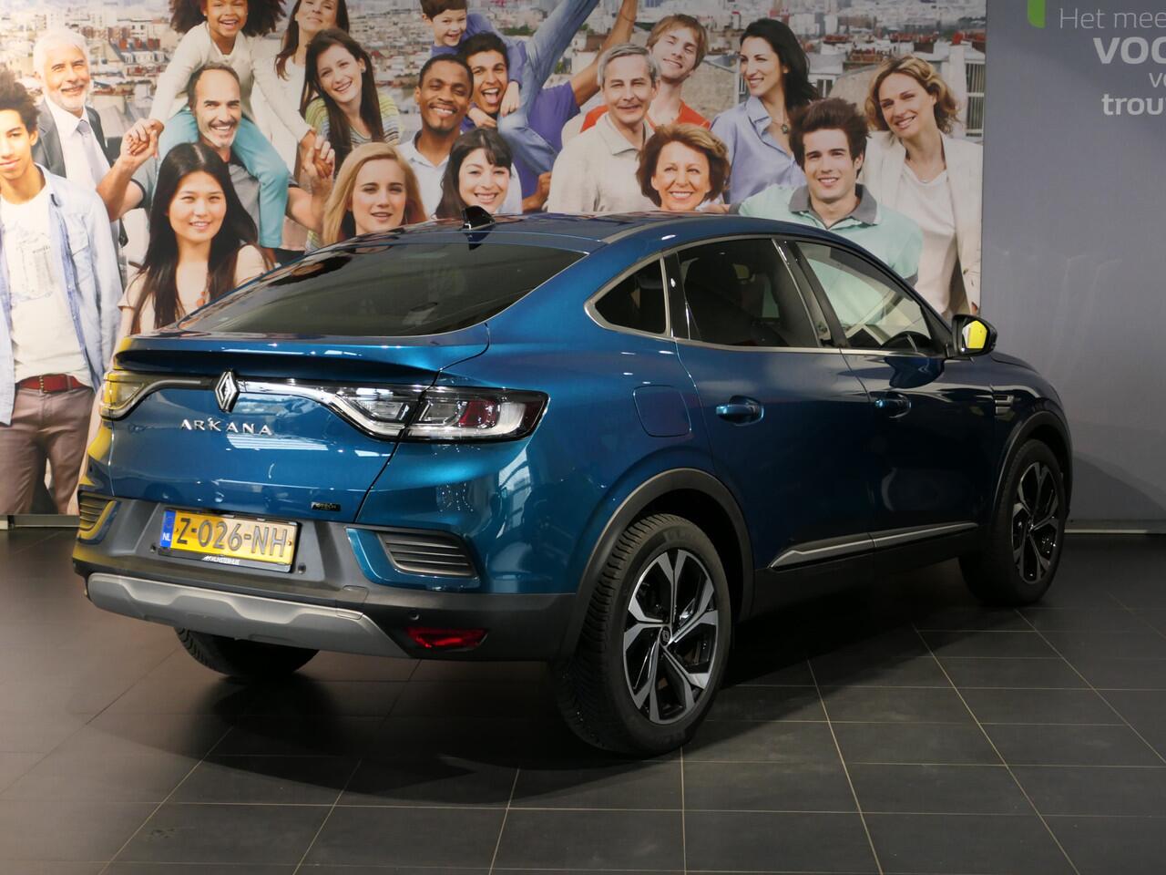 Renault Arkana 1.6 E-Tech full hybrid 145 techno - Occasion Lease vanaf ¤619 p/m - *1e Eigenaar!* - Dodehoek - Camera - Sensor v+a - Apple carplay/ Android auto