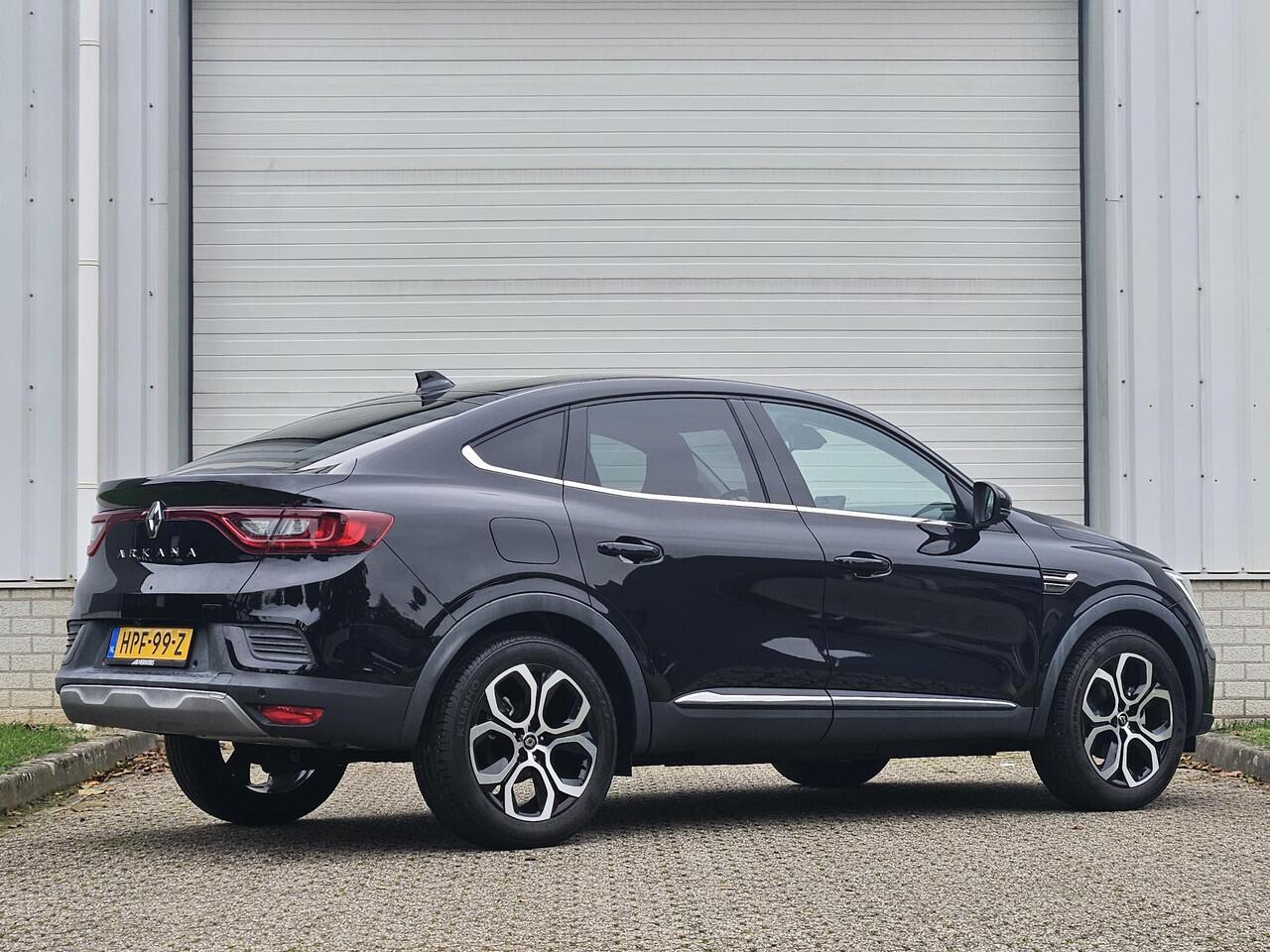 Renault Arkana 1.6 E-Tech full hybrid 145 techno Automaat / Fabrieksgarantie tot 13-12-2026 / Adaptief Cruise Control / Navigatie / Apple Carplay & Android Auto / Dode Hoek Detectie / Climate Control /