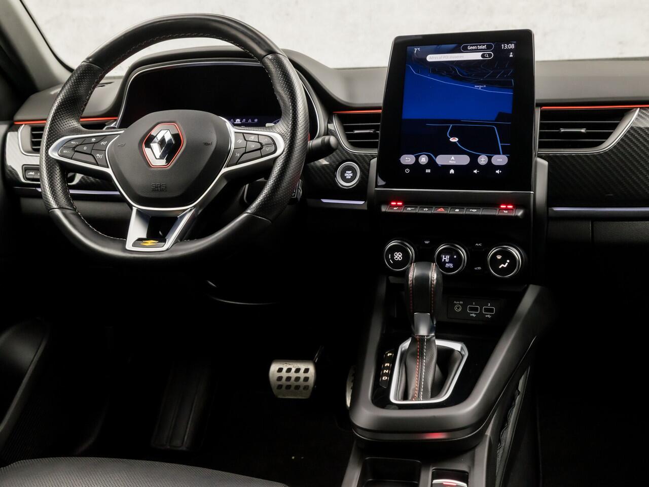 Renault Arkana 1.3 TCe 140 R.S. Line Sport 141Pk Automaat (GROOT NAVIGATIE, APPLE CARPLAY, CAMERA, LEDEREN SPORTSTOELEN, ZWART HEMEL, DIGITAL DASHBOARD, STOELVERWARMING, GETINT GLAS, LED KOPLAMPEN, NIEUWSTAAT)