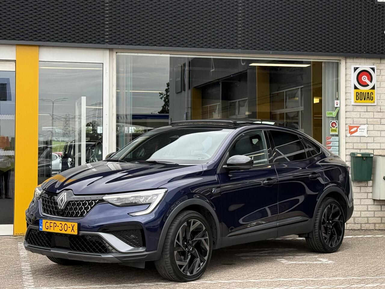 Renault Arkana 1.6 E-Tech full hybrid 145 esprit Alpine | Panoramadak | Bose Audio | Elektrische stoelen | DAB | Stoel & stuur verwarming | Cruise adaptief |