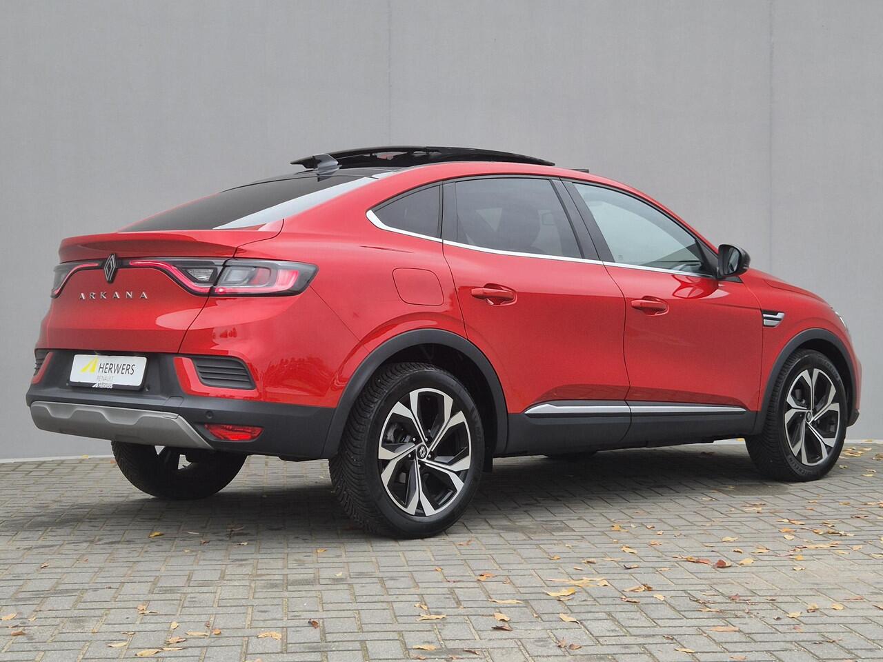 Renault Arkana 1.3 TCe 140 techno Automaat / Apple Carplay Android Auto / Glazen schuif- en kanteldak / Achteruitrijcamera / Navigatie / Keyless Entry/Start / Cruise control / Draadloze telefoon lader /