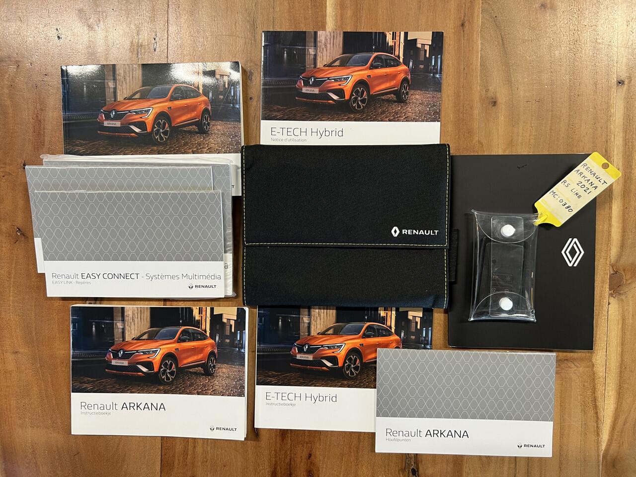 Renault Arkana *RS-LINE* Orange Valencia / 145 E-Tech / Hybrid / Automatic / FULL OPTION / LED Pure Vision / BOSE / 18" LMV / Leder