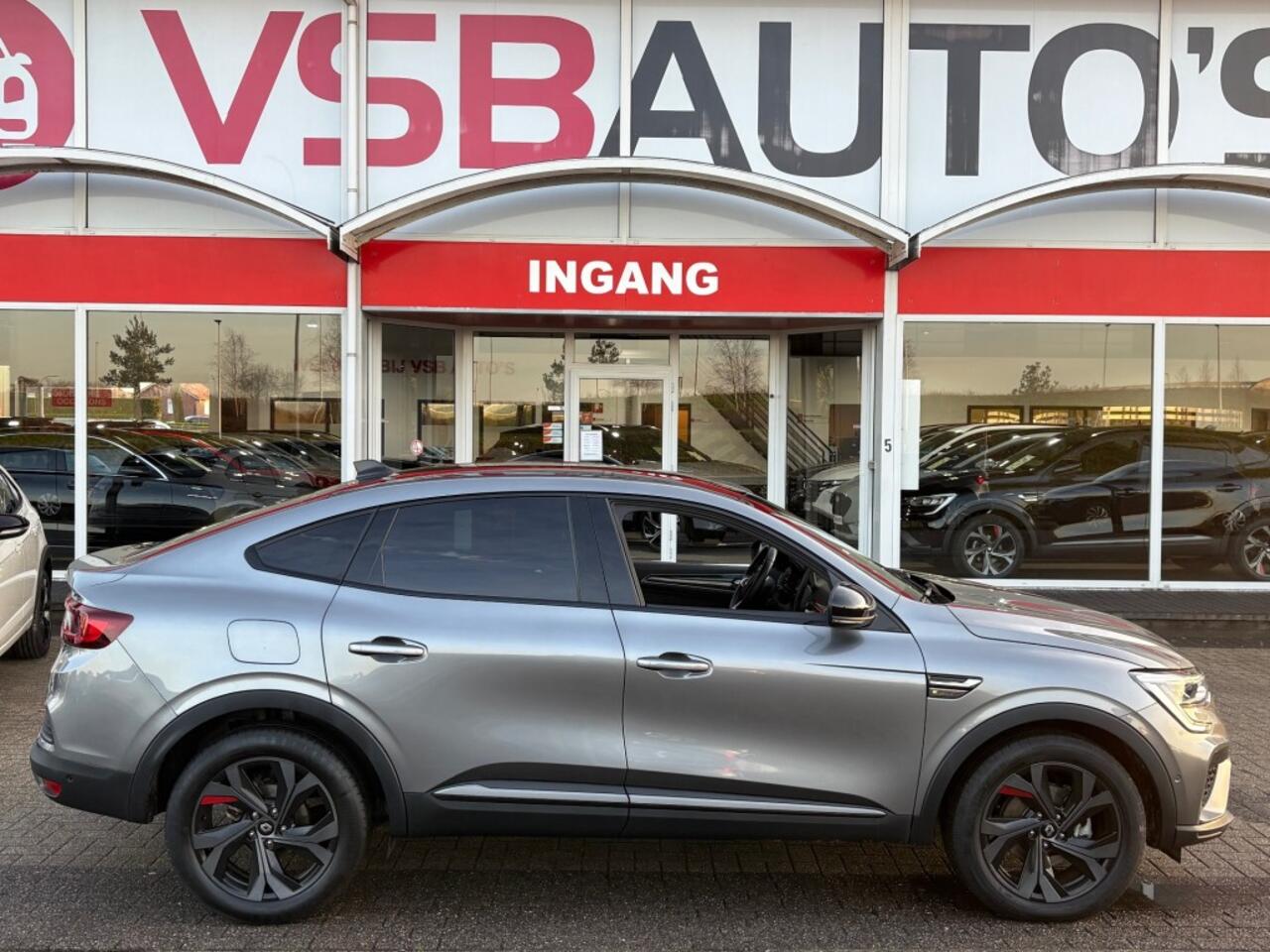 Renault Arkana 1.6 E-TECH HYBRIDE RS-LINE AUTOMAAT LEER ELK. STOELEN NAVI CAMERA AIRCO ELK. SPIEGELS