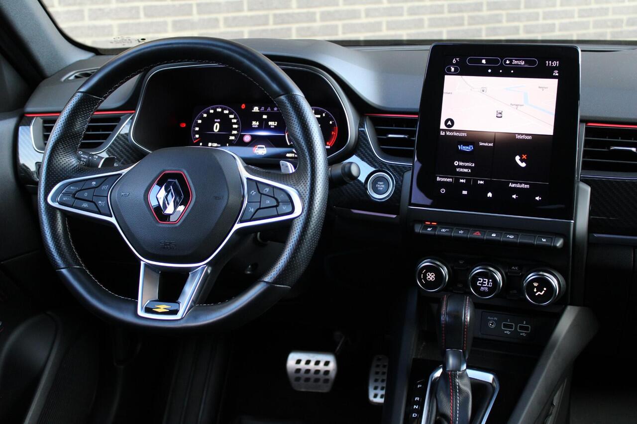 Renault Arkana 1.3 mild hybrid 160 R.S. line Automaat, Dodehoek detectie, Luxe Lederen Bekleding, Navigatie, Keyless Entry/Start, Elektr. Stoelen, Stoelverw.