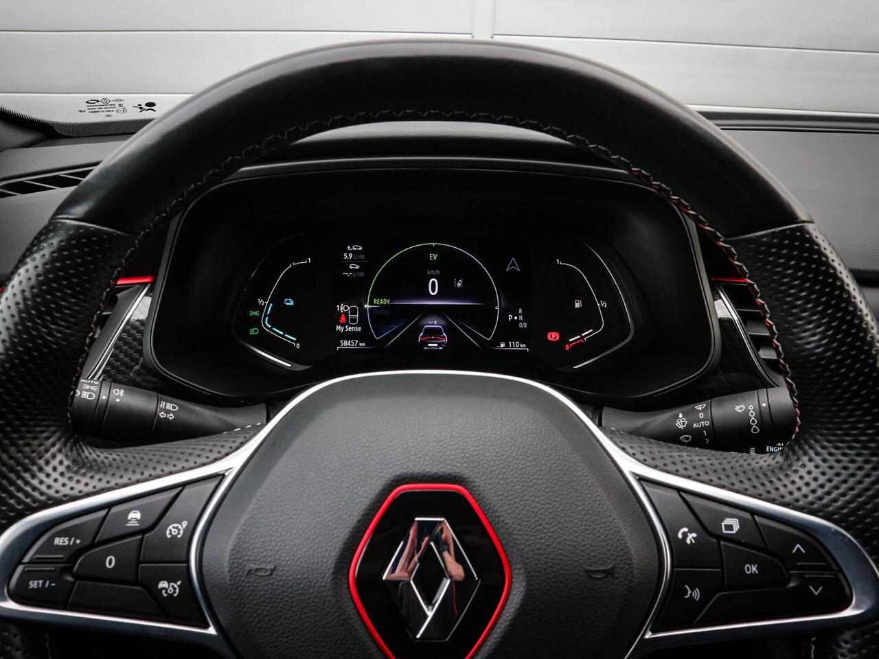 Renault Arkana 1.6 E-Tech Hybrid 145 R.S. Line | Clima | Cruise | Navi | Leer | Trekhaak | Lichmetaal | Led | Stoelverwarming | Pdc |