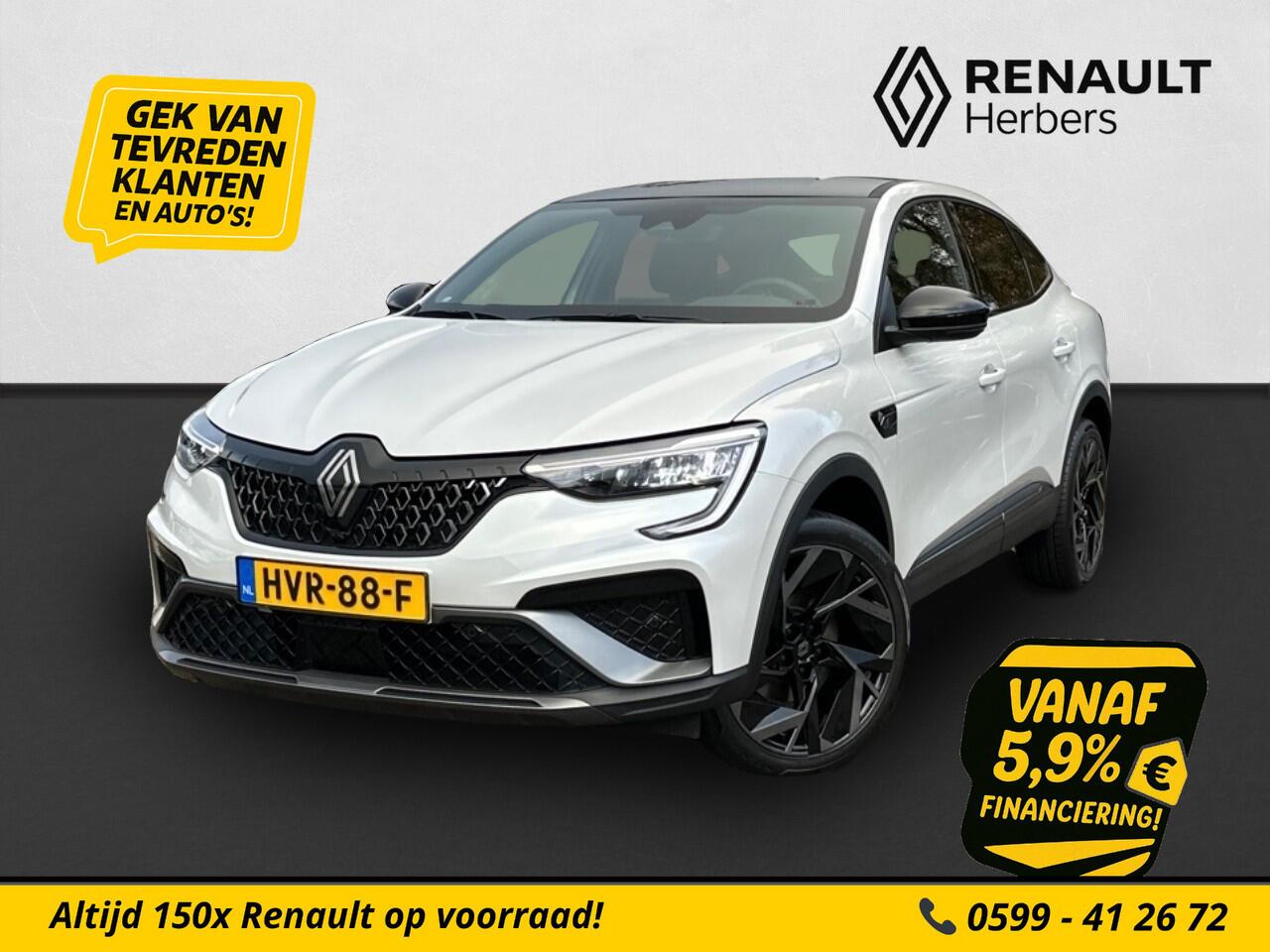 Renault Arkana 1.6 E-Tech full hybrid 145 esprit Alpine CAMERA / ADAPT CRUISE / NAVI / STOELVERW / STUURVERW