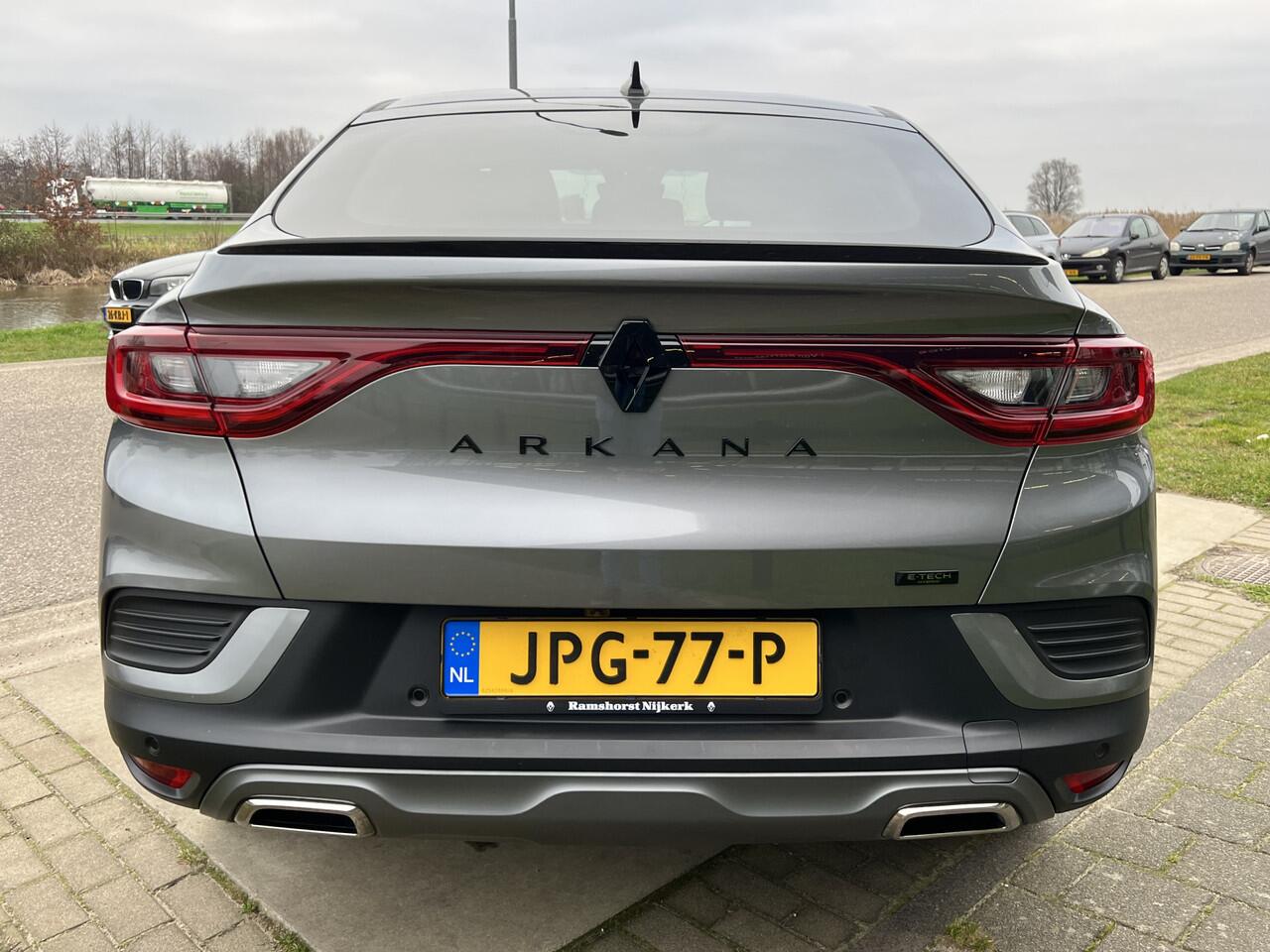 Renault Arkana 1.6 E-Tech hybrid 145PK R.S line/ E-Tech engineered / Dealer onderhouden / Adaptive Cruise / Elek. stoelen / Stoel+Stuurverw. / Camera /