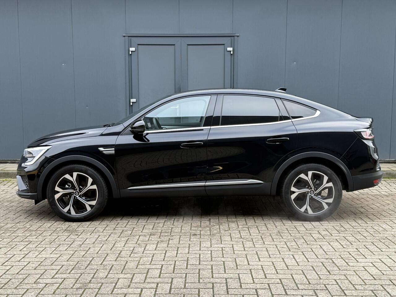 Renault Arkana 1.6 E-Tech full hybrid 145 techno Automaat / Fabrieksgarantie tot 01-2027 / Adaptieve CC / Dode hoek sensor / Climate control / Navigatie groot scherm / Apple Carplay Android / 18" LM wielen /