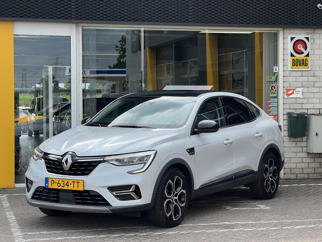 Renault Arkana 1.6 E-Tech Hybrid 145 Intens | Trekhaak | Adaptieve Cruise Control | Navigatie groot | Achteruitrijcamera | 18'' Lichtmetaal | DAB | LED |