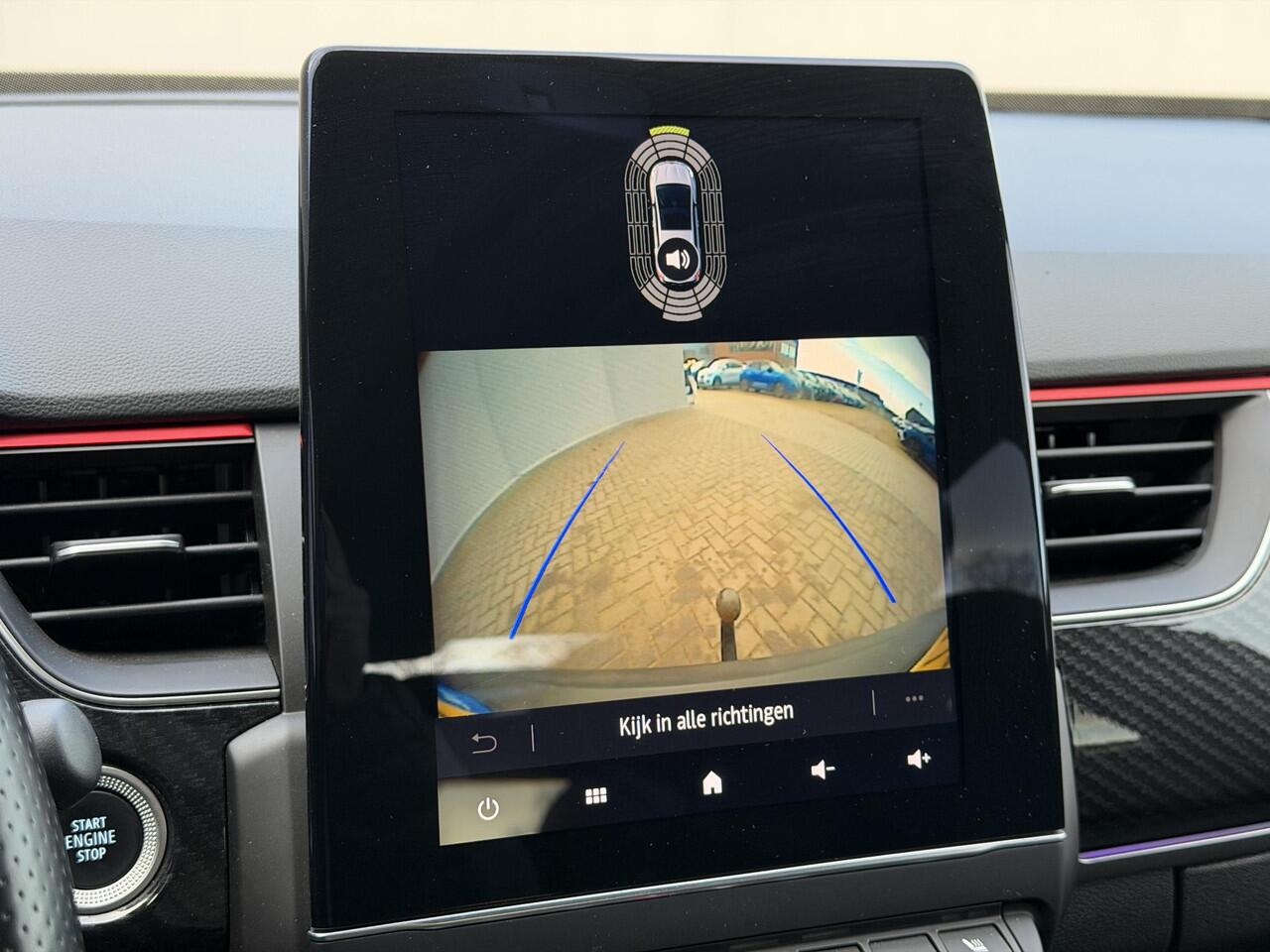 Renault Arkana 1.6 E-Tech Hybrid 145 R.S. Line / Trekhaak (760KG) / Dealer Onderhouden / Adaptive Cruise Control / Camera / Lederen Bekleding / Stoel-/Stuurwiel Verwarming / Spoiler / Zwart Dak / DAB /