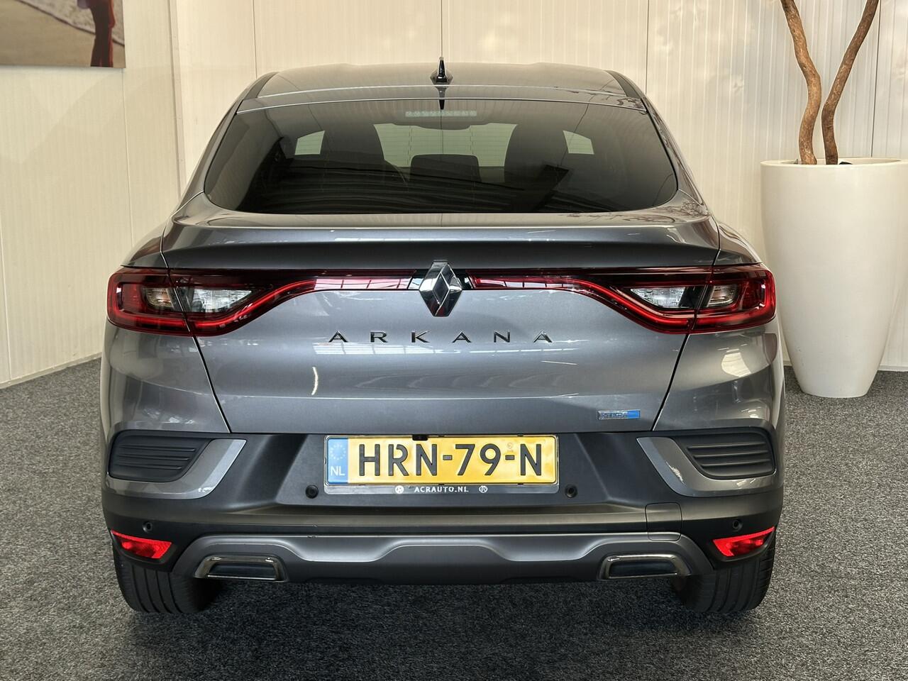 Renault Arkana 1.6 E-TECH HYBRID 145 R.S. LINE NAVIGATIE LEDER/ALCANTARA APPLE CARPLAY/ANDROID ADAPTIVE CRUISE CONTROL KEYLESS GO ACHTERUITRIJCAMERA ZEER MOOI!! 3010