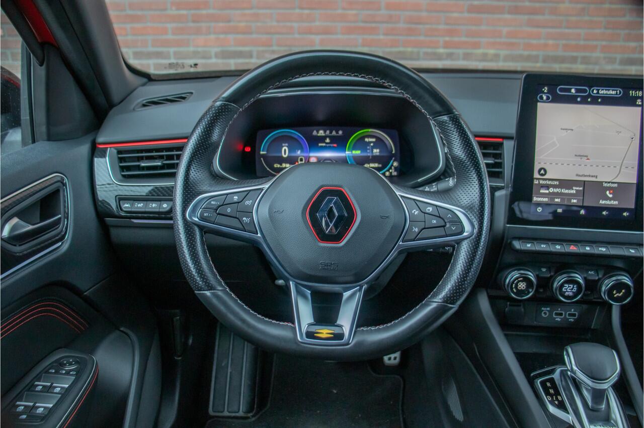 Renault Arkana 1.6 E-Tech R.S. Line, Origineel NL, Bose, Trekhaak, Adaptive Cruise, Carplay, Stoel & Stuurverwarming, Full LED, Camera.