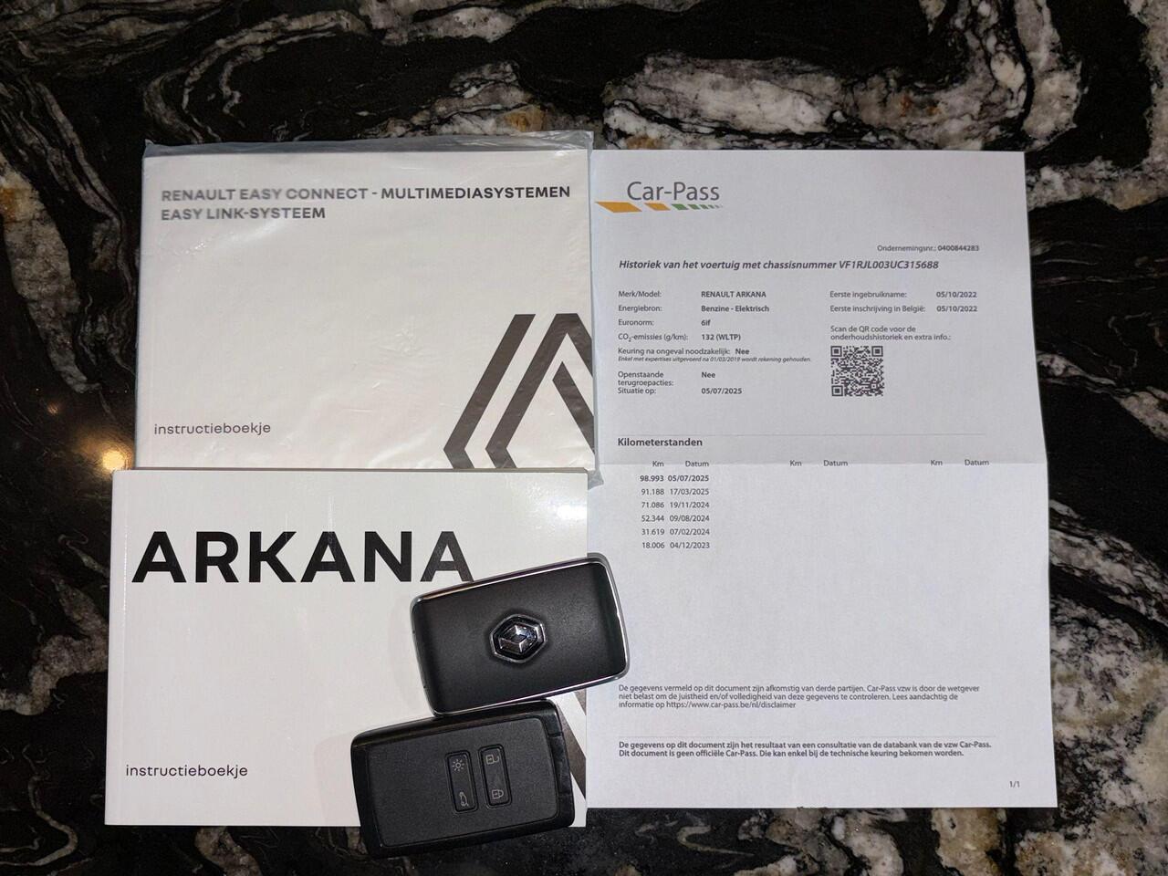 Renault Arkana 1.3 TCe 140 Rs-Line MildHybridNavi/360/Led