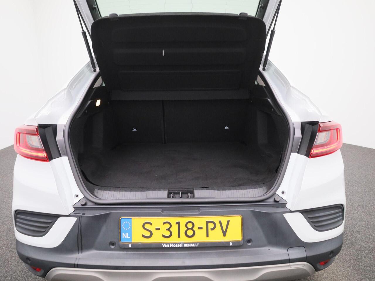 Renault Arkana 1.6 E-Tech hybrid 145 techno | Glazen Schuif-/Kanteldak | Stoel- & Stuurwielverwarming | Blind Spot Warning | Camera | PDC Rondom | 9,3" Full-Map Navigatie | Keyless | LED Pure Vision | 18" LMV | Apple Carplay & Android Auto