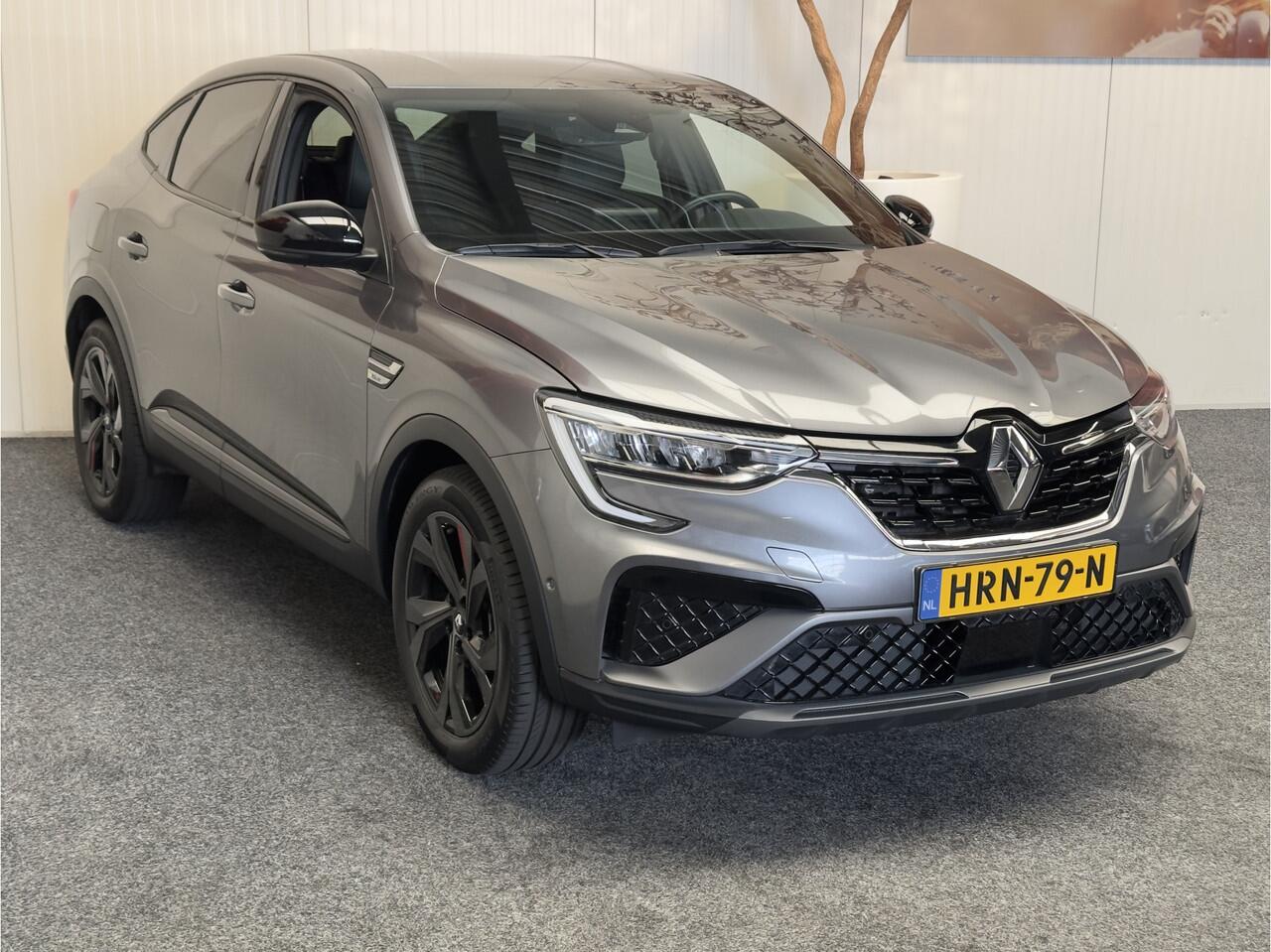 Renault Arkana 1.6 E-TECH HYBRID 145 R.S. LINE NAVIGATIE LEDER/ALCANTARA APPLE CARPLAY/ANDROID ADAPTIVE CRUISE CONTROL KEYLESS GO ACHTERUITRIJCAMERA ZEER MOOI!! 3010