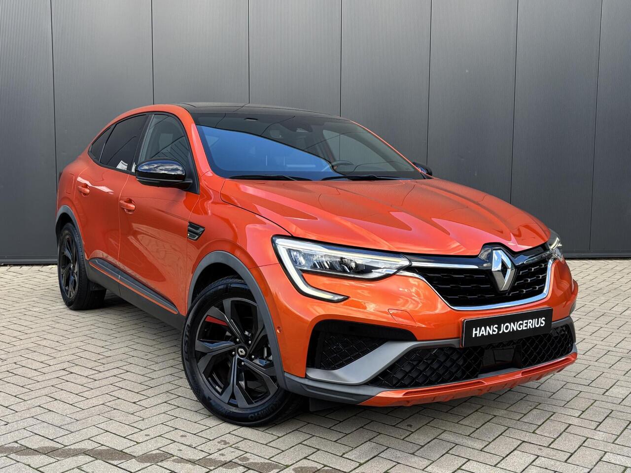 Renault Arkana E-Tech Hybrid 145 R.S. Line | AUTOMAAT | PANODAK | STUUR+STOELVERWARMING | CAMERA ACHTER | ELEK. STOELEN+RAMEN | TREKHAAK | APPLE CARPLAY | ANDROID AUTO |