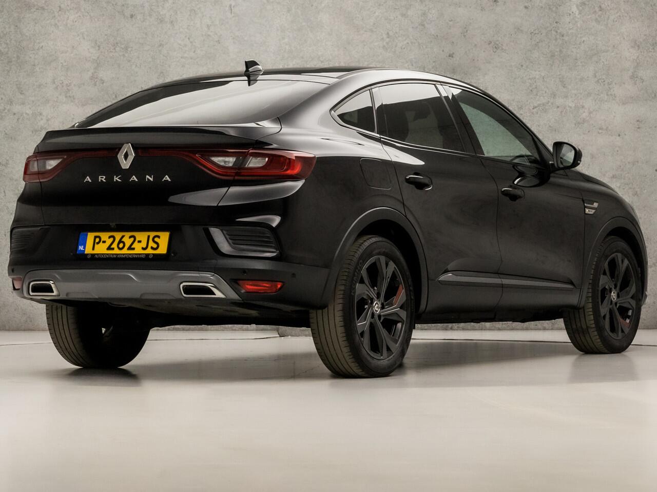 Renault Arkana 1.3 TCe 140 R.S. Line Sport 141Pk Automaat (GROOT NAVIGATIE, APPLE CARPLAY, CAMERA, LEDEREN SPORTSTOELEN, ZWART HEMEL, DIGITAL DASHBOARD, STOELVERWARMING, GETINT GLAS, LED KOPLAMPEN, NIEUWSTAAT)