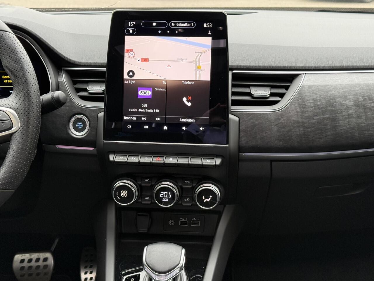 Renault Arkana 1.6 E-Tech full hybrid 145 esprit Alpine | Panoramadak | Bose Audio | Elektrische stoelen | DAB | Stoel & stuur verwarming | Cruise adaptief |