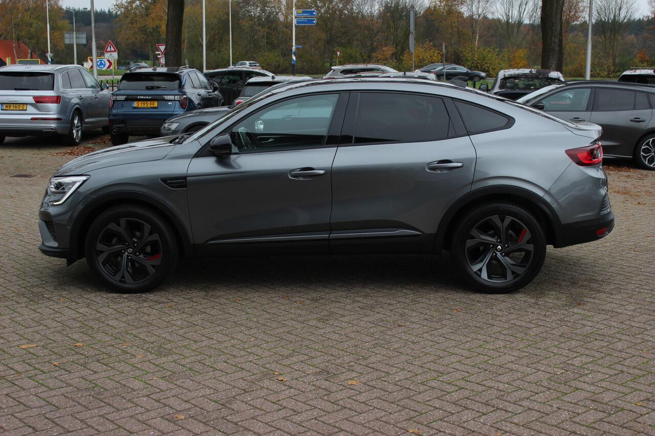 Renault Arkana 1.3 TCe 140 R.S. Line / Camera / Leder / 18'' / Bose / Keyless / Sfeerverlichting / Navigatie / Dodehoek / DAB / ACC / Stoelverwarming