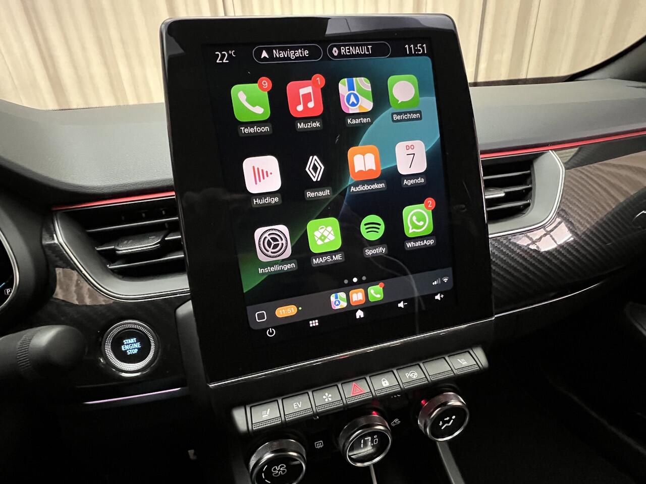 Renault Arkana *RS-LINE* Orange Valencia / 145 E-Tech / Hybrid / Automatic / FULL OPTION / LED Pure Vision / BOSE / 18" LMV / Leder