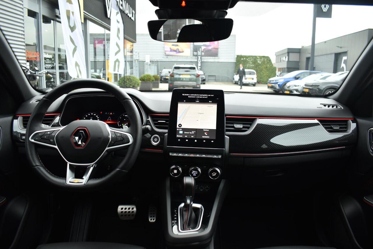 Renault Arkana mild hybrid 160 PK R.S. line | AUTOMAAT | SCHUIF/KANTELDAK | STUUR/STOELVERWARMING | CAMERA | BOSE | LEDER | NAVI | APPLECARPLAY/ANDROIDAUTO | CRUISE CONTROL | CLIMATE CONTROL | PDC | LMV