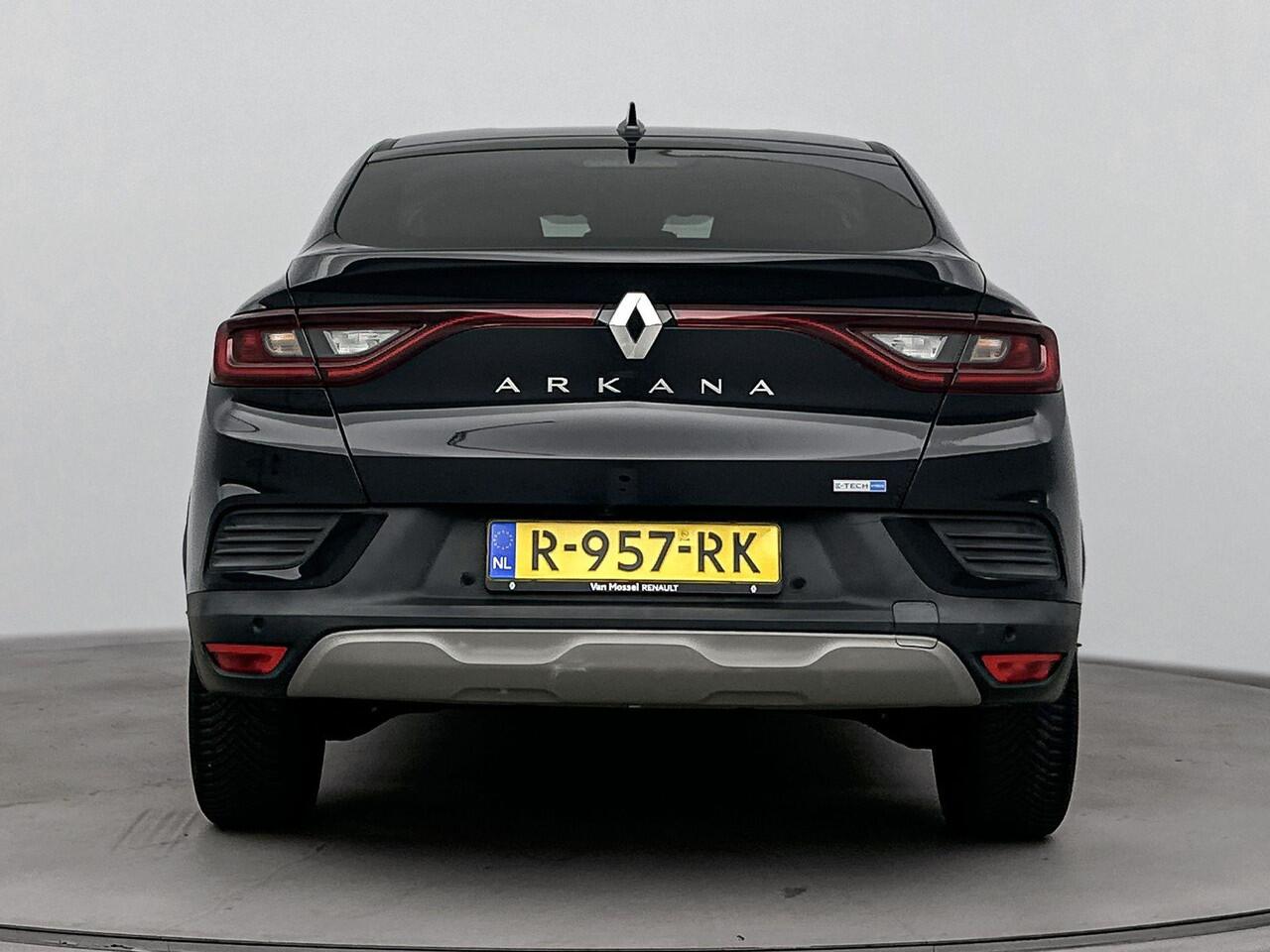 Renault Arkana 1.6 E-Tech Hybrid 145 Pk Intens | Navigatie | Apple & Android Carplay | Parkeersensoren & Camera | Climate Control | All Season Banden | Privacy Glass |