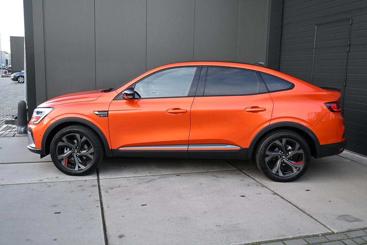 Renault Arkana E-Tech Hybrid 145 RS Line | TREKHAAK | SCHUIF/KANTELDAK | STUUR/STOELVERWARMING | CAMERA | LEDER | ADAPT. CRUISE CONTROL | CLIMATE CONTROL | PDC | LMV