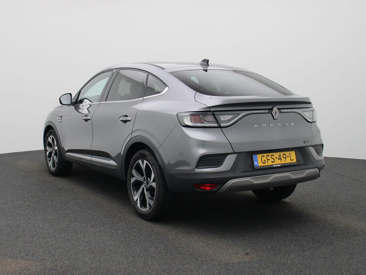 Renault Arkana 1.6 E-Tech Full Hybrid Techno 145PK | Achteruitrijcamera | Adaptive Cruise Control | Apple CarPlay/Android Auto | Climate Control | Half-Leder | Keyless | Parkeersensoren Voor & Achter |