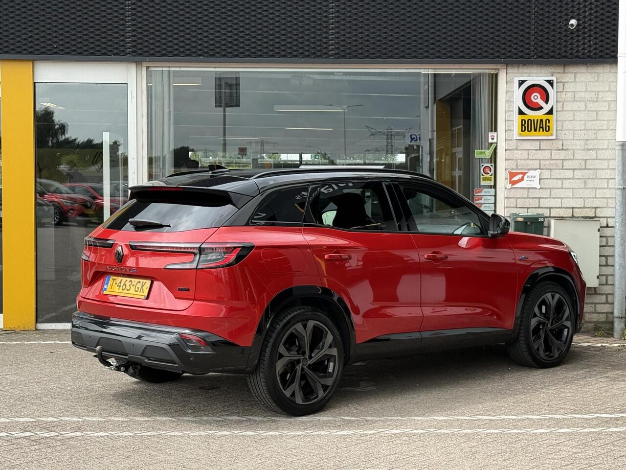 Renault Austral 1.2 E-Tech full hybrid 200 techno esprit Alpine | Trekhaak | Google Maps geïntegreerd | Cruise adaptief | Achteruitrijcamera | LED | Key-less | Elektrische achterklep | Lichtmetaal 20'' |