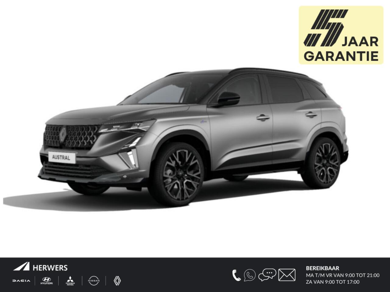 Renault Austral mild hybrid 160pk X-tronic iconic esprit Alpine / Nieuw Te Bestellen /