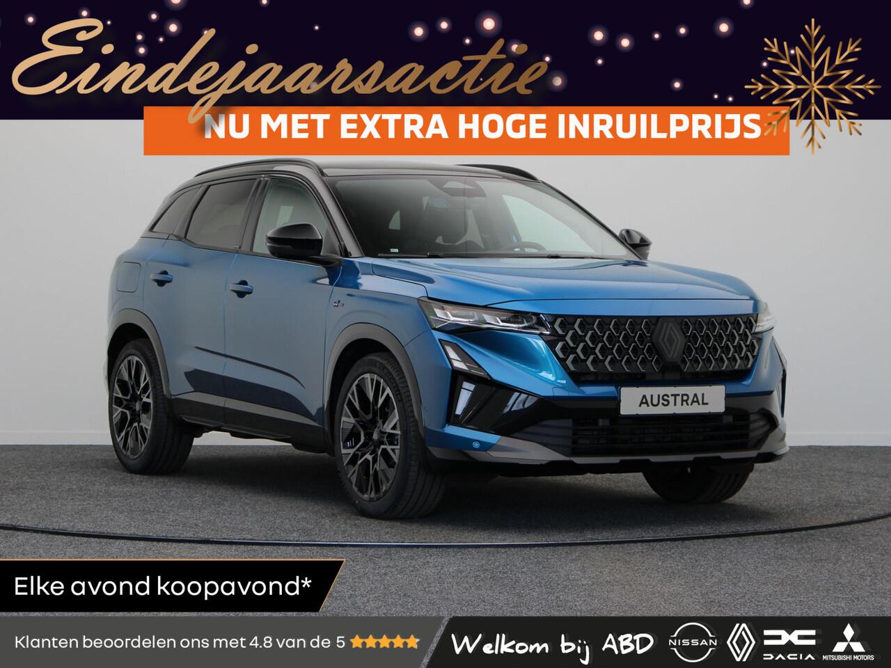 Renault Austral E-Tech full hybrid 200 iconic esprit Alpine | 4Control | Harman kardon | Panoramisch vast glazen dak | HUD |